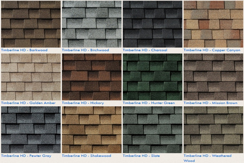 Roofing Colors 